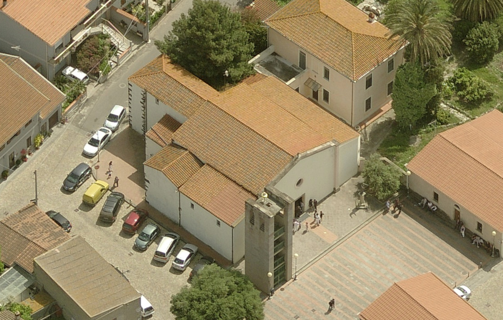 Nurachi, Battistero e chiesa di San Giovanni Battista