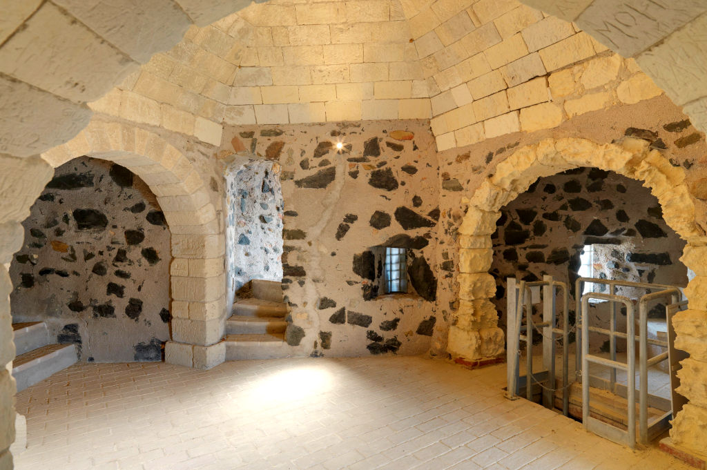 Villasimius, ancienne forteresse, intérieur. Photo de Pierpaolo Tuveri, 2010, de Digital Resources Sardegna IDV