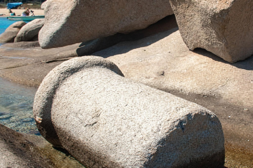 The caves of Capo Testa