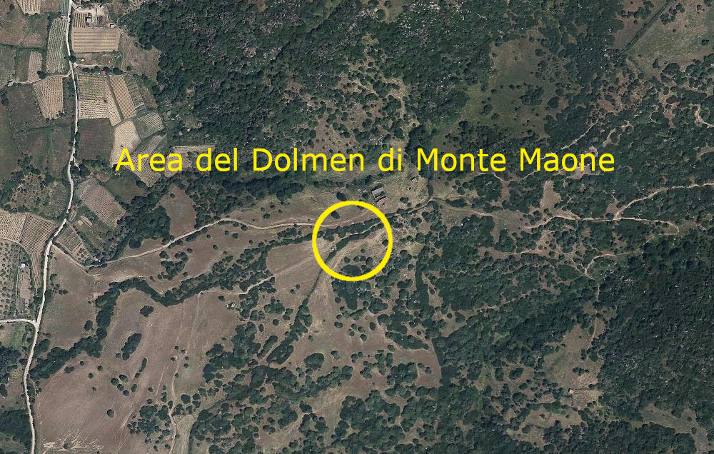 Benetutti, Dolmen di Monte Maone