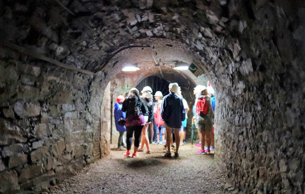 Guspini, Miniera di Montevecchio, percorso Galleria Anglosarda