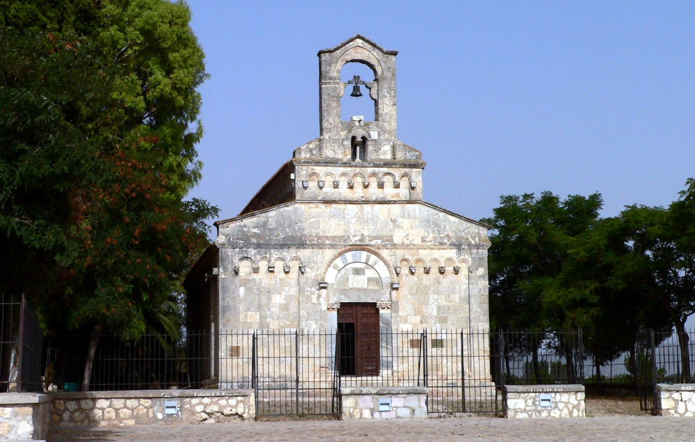 Uta, Church of Santa Maria. Photo by Alberto Maisto, 2009, from Sardegna Digital Library