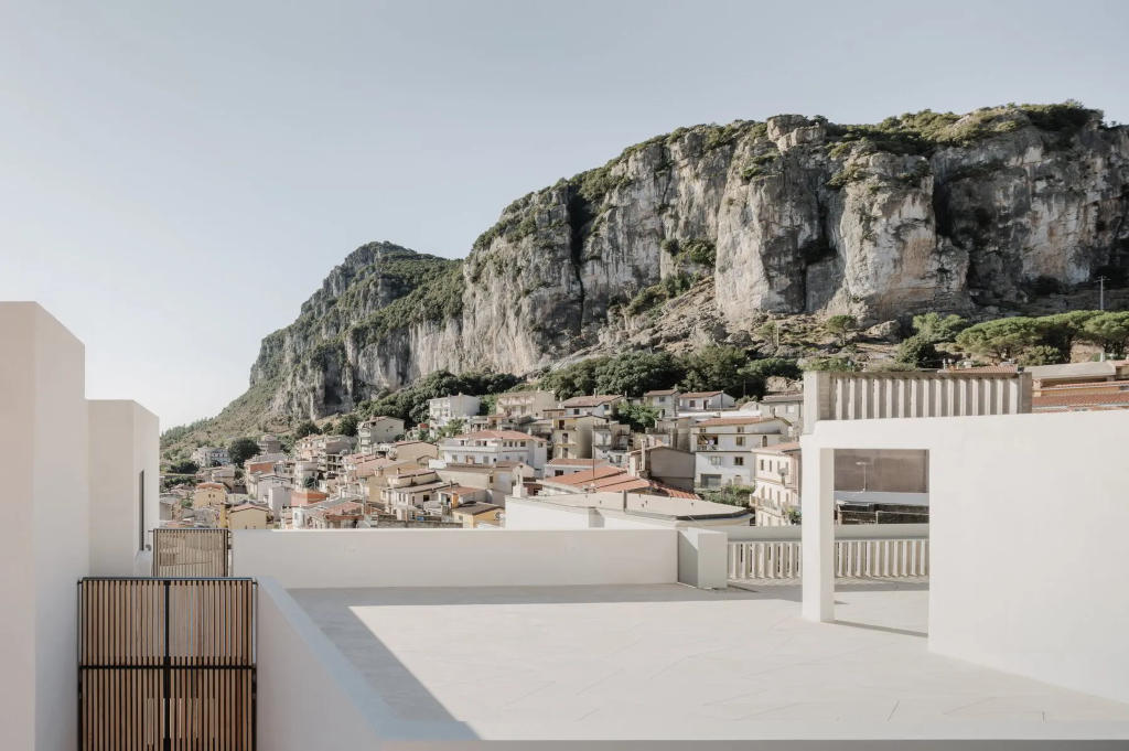Ulassai, CaMuC - Casa Museo Cannas, vista panoramica dal terrazzo del museo
