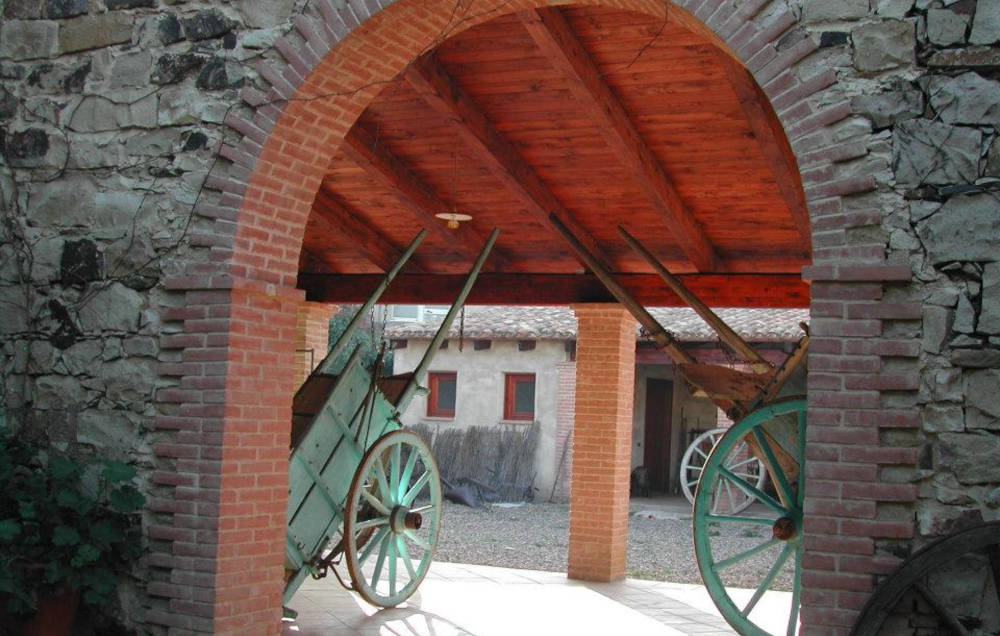 Domusnovas, Museo della civiltà contadina della piana del Cixerri, vista della corte dall'interno
