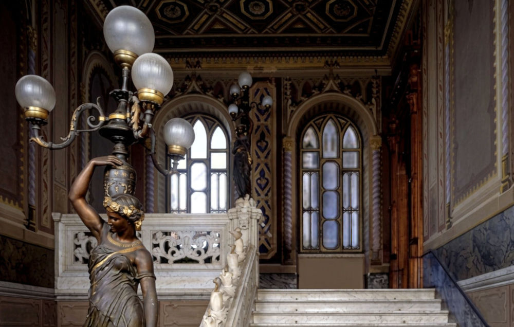 Sassari, Giordano Apostoli Palace, interior