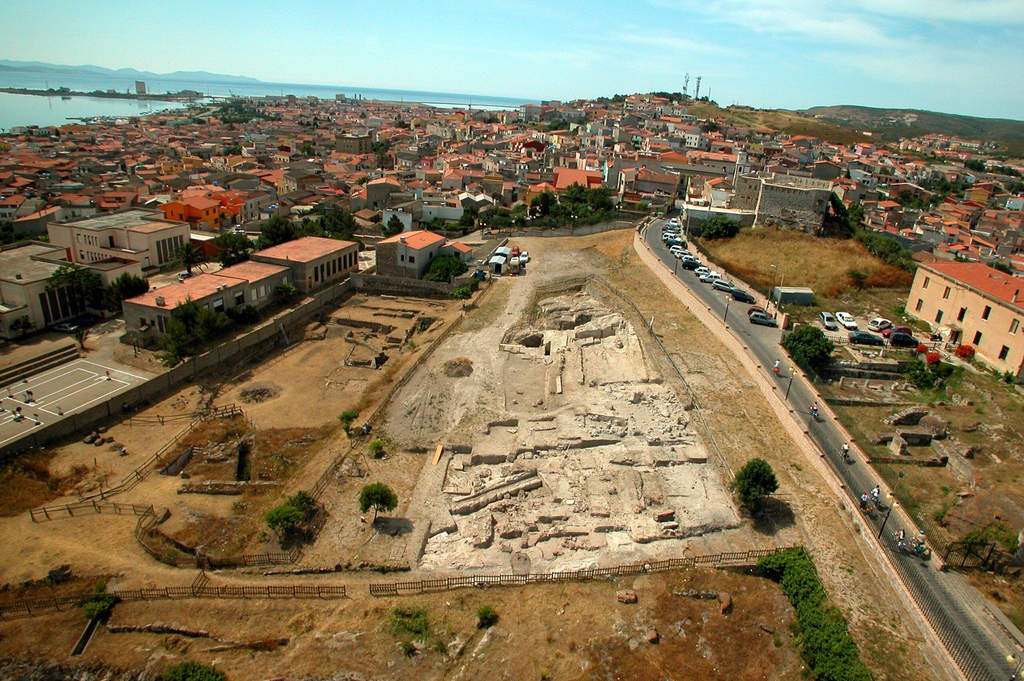 Sant'Antioco, ciudad fenicio-púnica de Sulky. Foto de la Oficina de Prensa de la RAS, de la Biblioteca Digital de Cerdeña