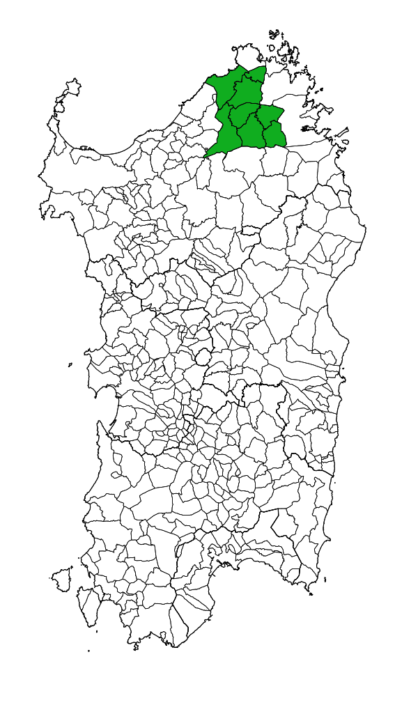 Serizi linguistici del Vomune di Calangianus - capofila