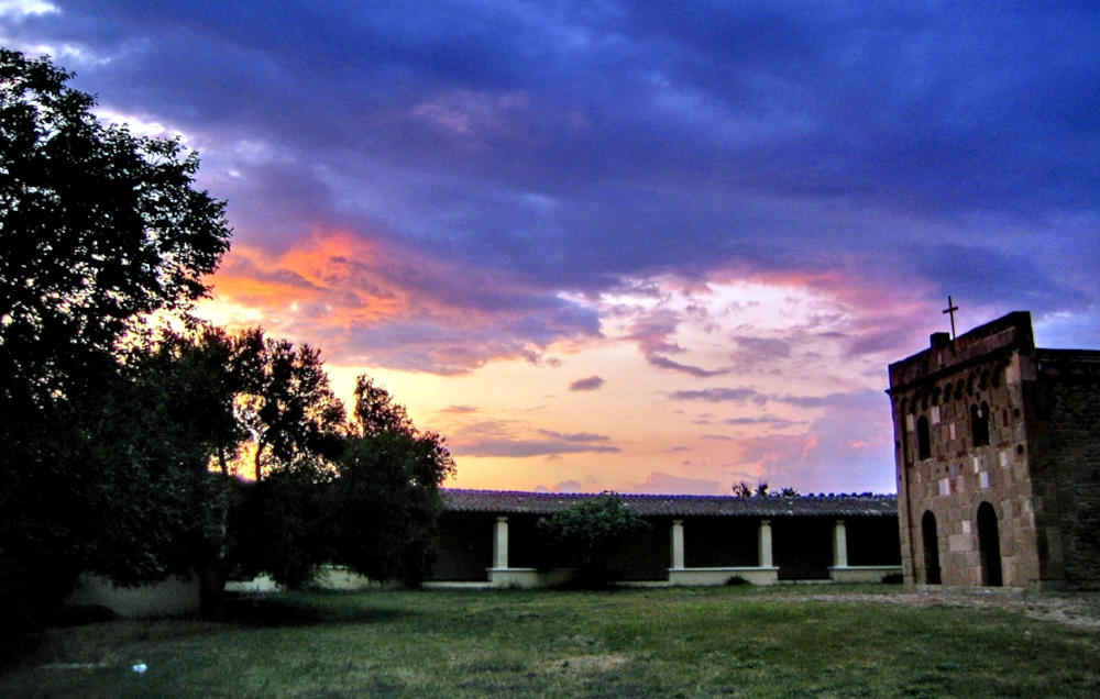 Church of Santa Maria di Sibiola. Photo by Franco Cerniglia, 2008, from Sardegna Digital Library