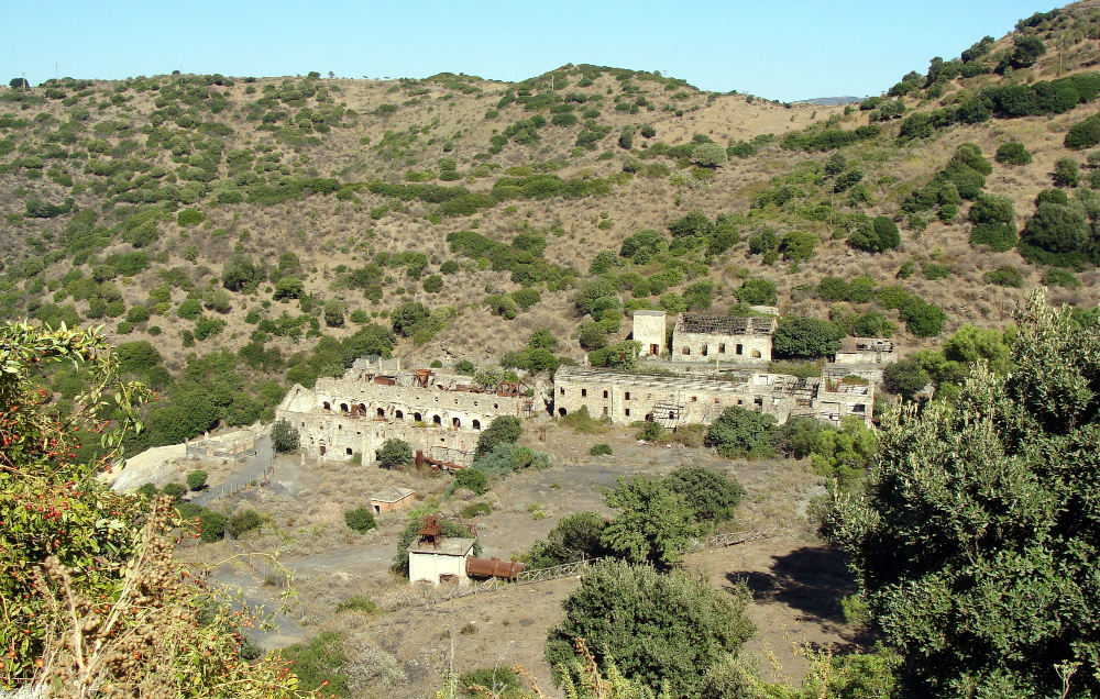 Ballao, mine de Corti Rosas