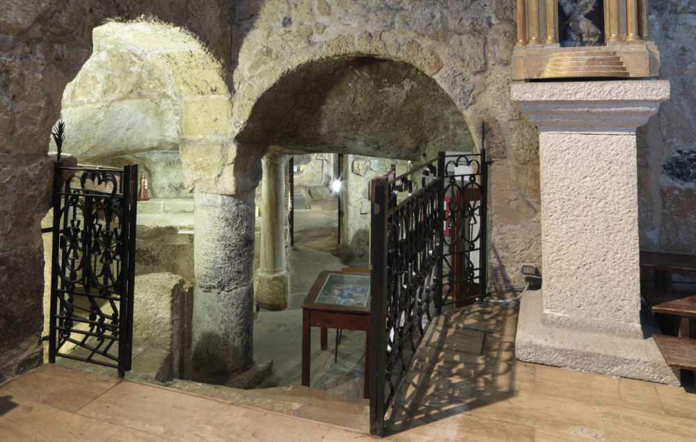 Sant'Antioco, Catacombe - accesso alle catacombe