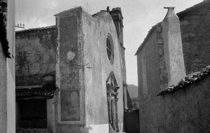 Nuoro, antigua iglesia de Grazie