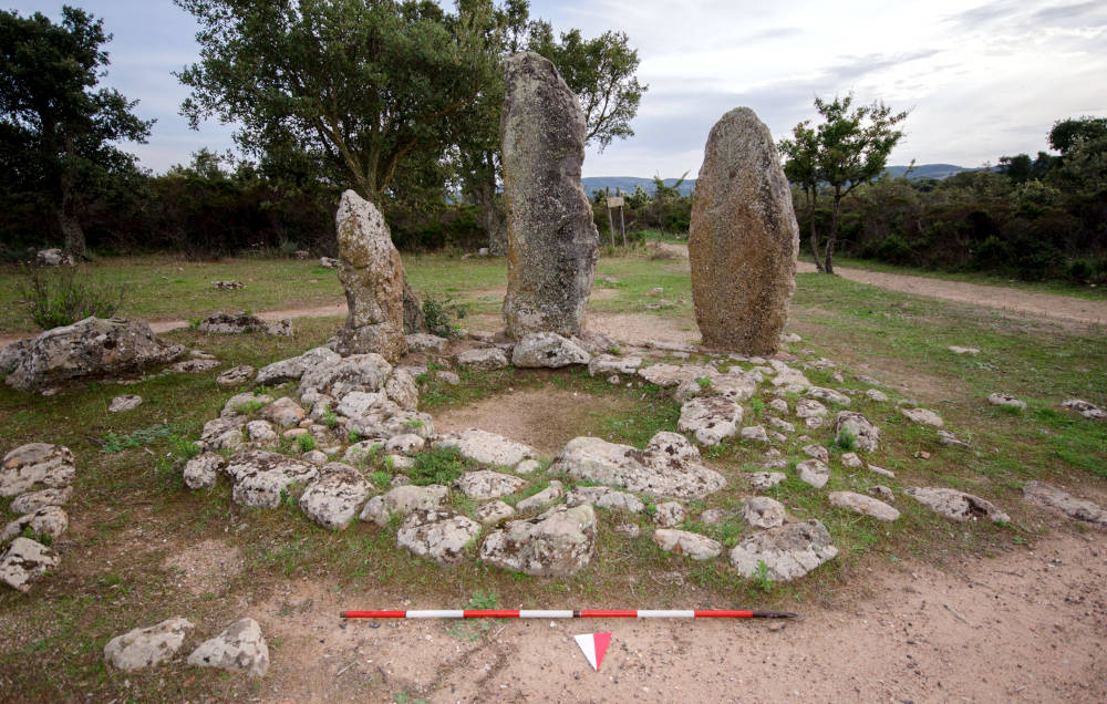 Goni, Menhir e sepolture megalitiche di Pranu Muttedu