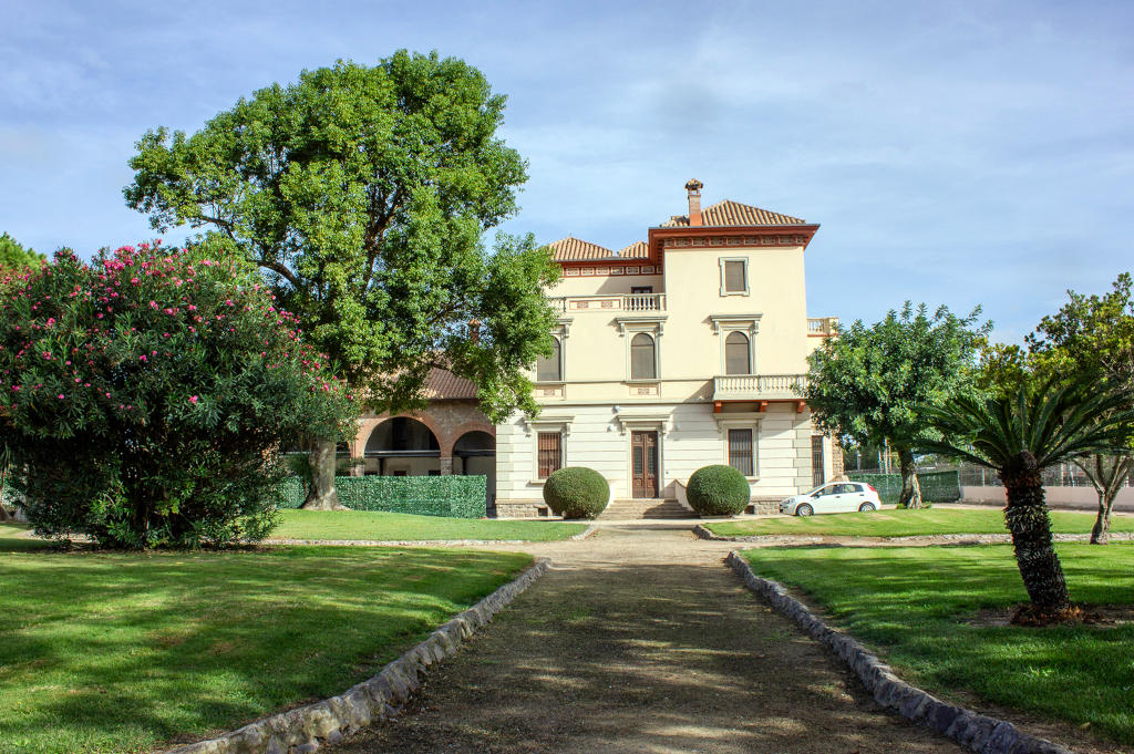 Jardin de la Villa Dolcetta. Photo d'Angela Nieddu, 2025, extraite du Catalogo BBCC