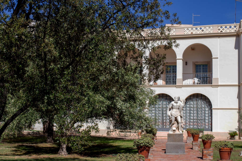Villa Carboni garden. Photo by Marta Cincotti, 2025, from Catalogo BBCC.