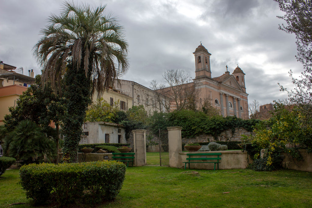 Historical Garden of Palazzo Asproni. Photo by Angela Nieddu, 2025, from Catalogo BBCC