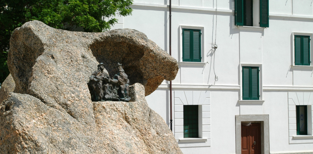 Plaza Satta en Nuoro