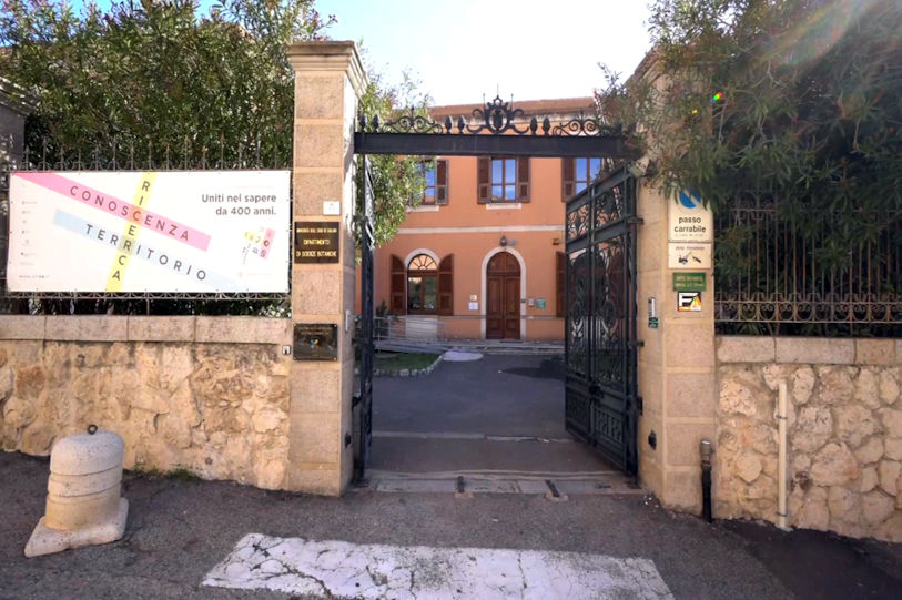 Museu Herbarium CAG e Ortu Botànicu, intrada. Foto de Museu Herbarium CAG