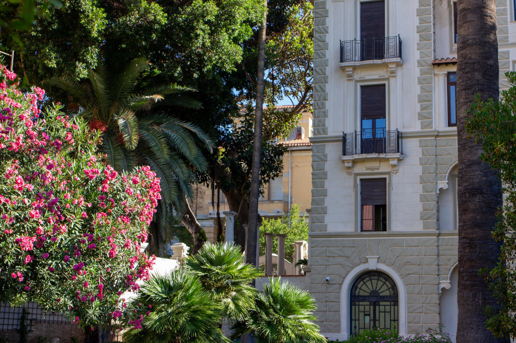 Villa Binaghi garden. Photo by Marta Cincotti, 2025, from Catalogo BBCC.