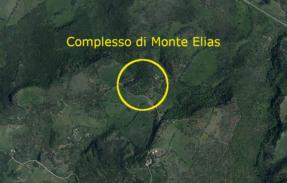 Tergu, Complesso di Monte Elias