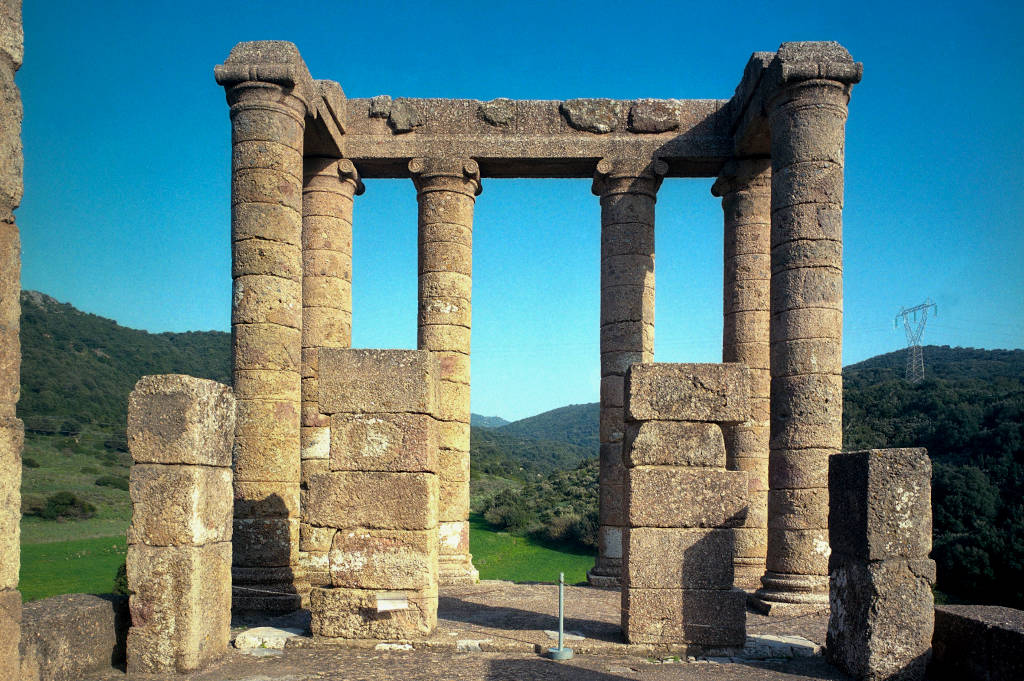 Fluminimaggiore, temple of Antas, first Phoenician-Punic and then Roman. Photo by Italo Zannier, from digital resources Sardegna IDV