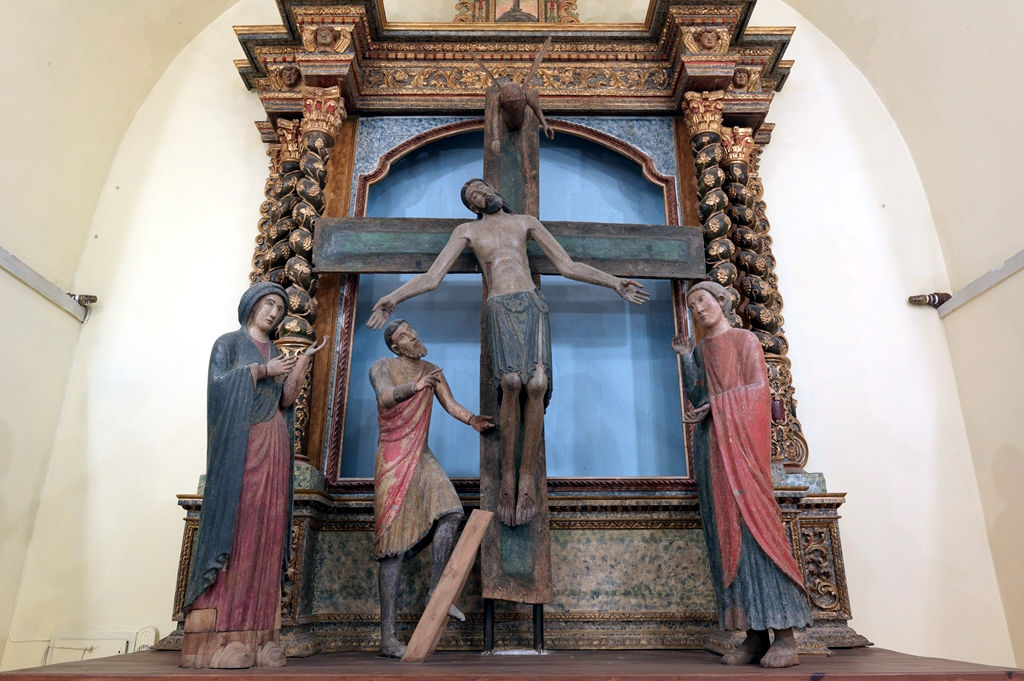 Bulzi, chiesa di San Sebastiano, deposizione