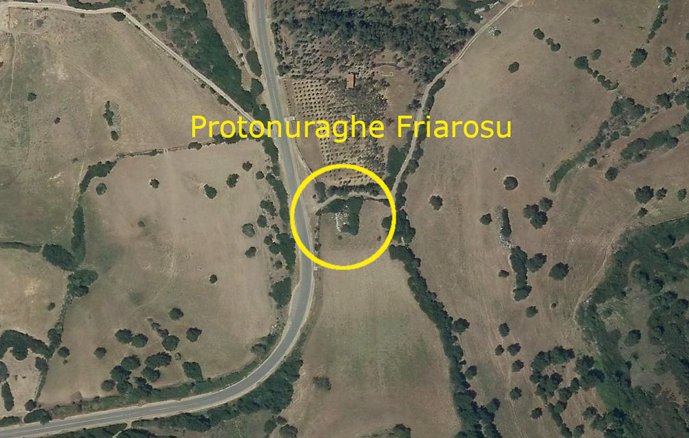 Mogorella, Protonuraghe Friarosu