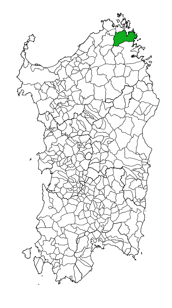 Mappa Servizi linguistici del Comune di Arzachena