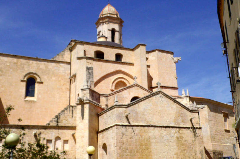 Sassari, cathédrale de San Nicola, aperçu du transept sud-sud-ouest. Photo de Pier Paolo Sanna, région autonome de Sardaigne