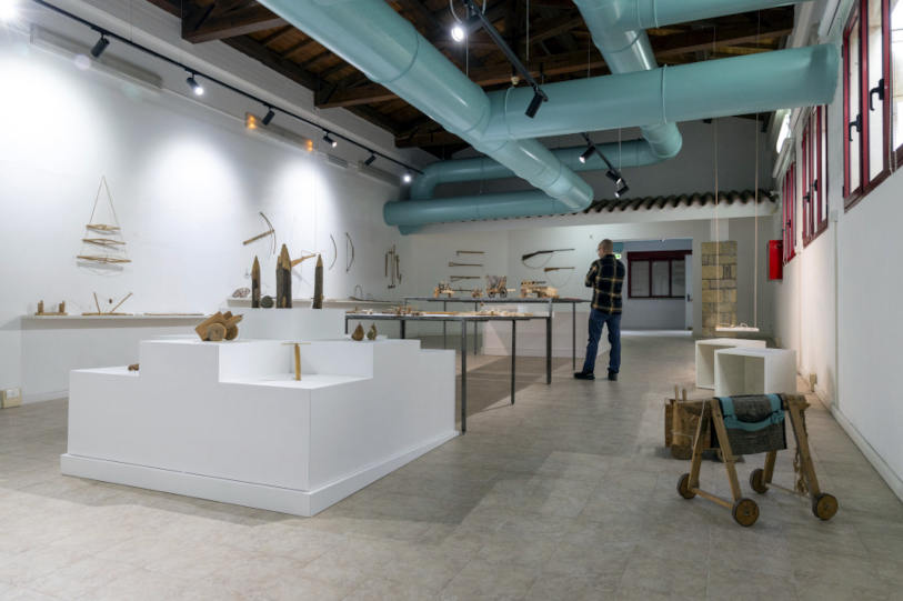 Museo del giocattolo tradizionale della Sardegna - sala espositiva - Fotografia di Michele Zucca, 2024.