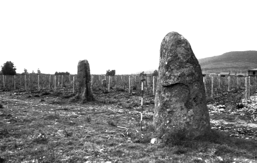 Villaperuccio, Menhir di Monte Narcao e di Terrazzu