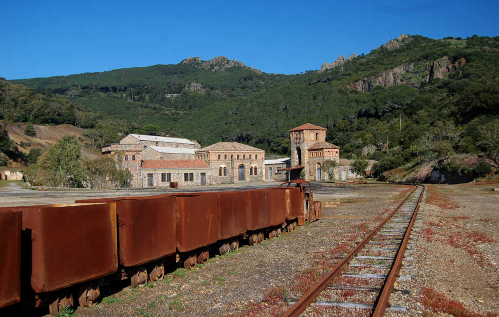 Guspini, Miniera di Montevecchio, percorso Piccalinna