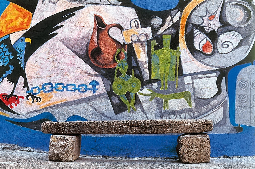 Orgosolo, murale. Foto di Renato Brotzu, da Sardegna DL