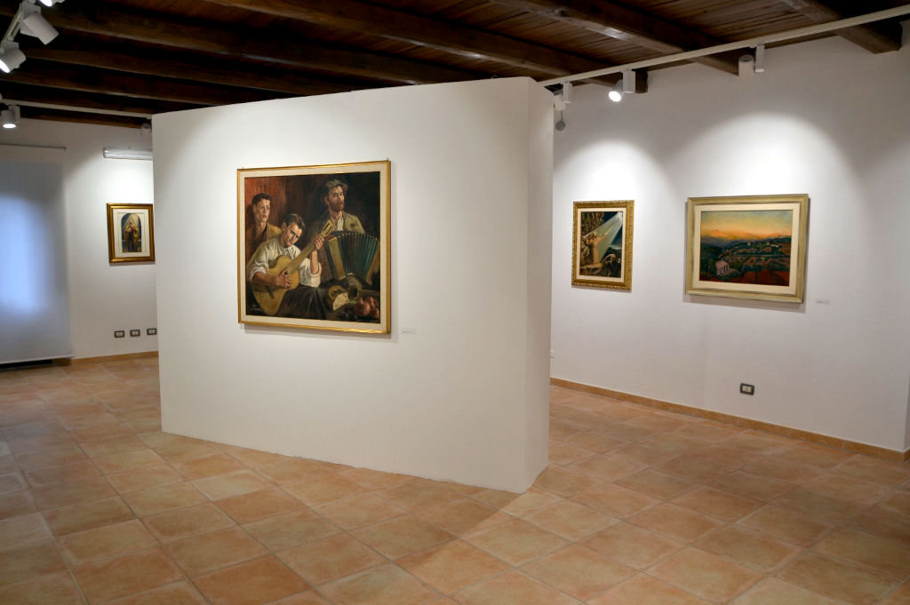 Aritzo, Museo Mura, sala de exposiciones. Foto de Katia Marotto, de Digital Resources Sardegna LC_ARI