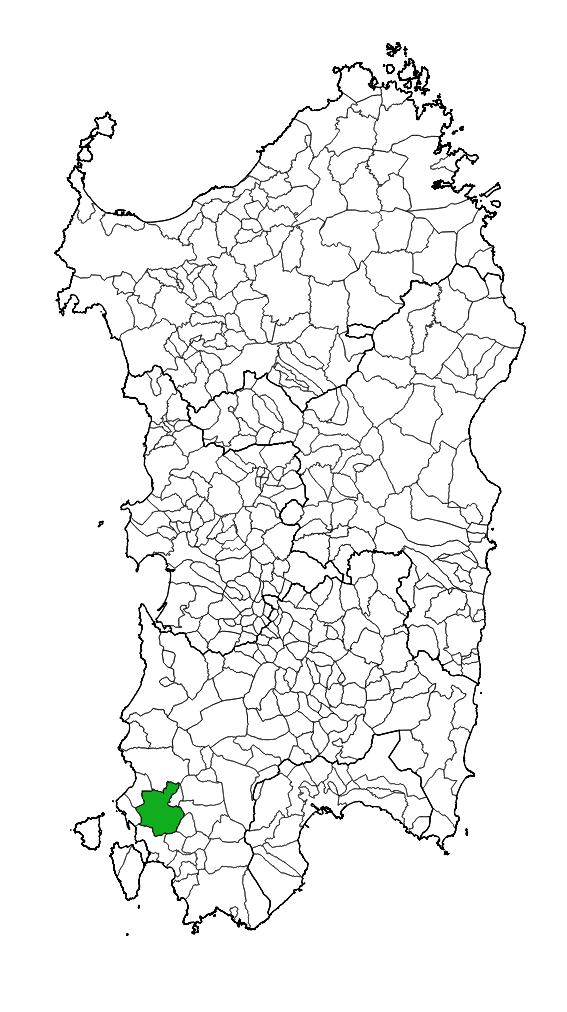 Mappa Servizi linguistici Comune di Carbonia