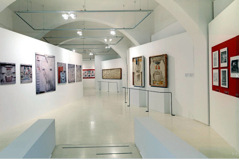 Nuoro, ex tribunale, mostra, Nivola. "L'investigazione dello spazio" - da Risorse digitali Sardegna IDV