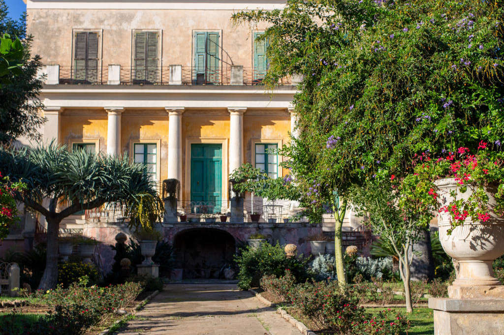 Villa Santa Maria garden. Photo by Marta Cincotti, 2025, from Catalogo BBCC.