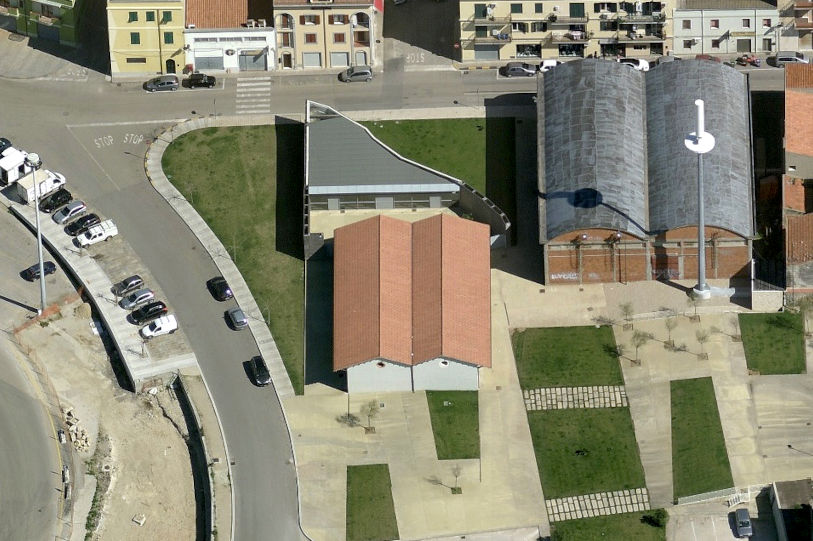 Porto Torres, Museo del Porto, da Sardegna Aerial Photos - Ortofoto © Agea, All rights reserved