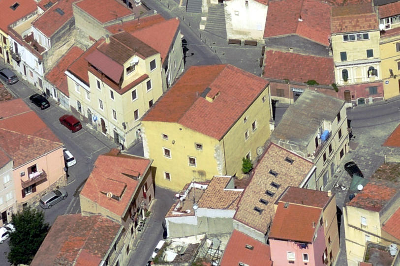 Ossi, Municipal Ethnographic Museum, from Sardinia Aerial Photos - Ortofoto© Agea, All rights reserved