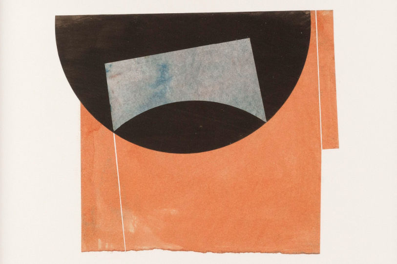 Collage di Efisio Niolu del 1965, particolare. Foto di Davide Cassanello, da Catalogo BBCC RAS