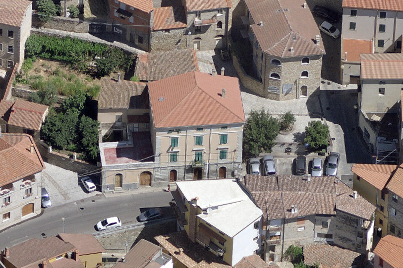 Gavoi, Casa Porcu Satta Museum. Image from Sardegna Foto Aeree - Ortofoto © Agea, All rights reserved