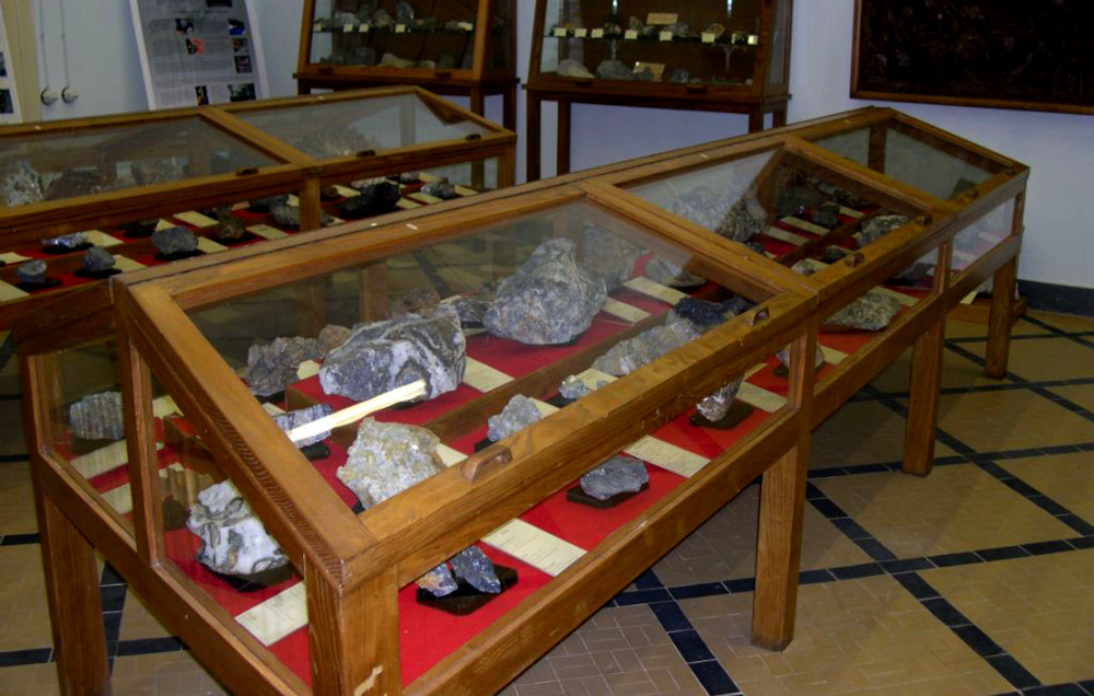 Musée Arbus, Alberto et Giovanni Antonio Castoldi - Musée minéralogique - Collection Dellacà Diorami