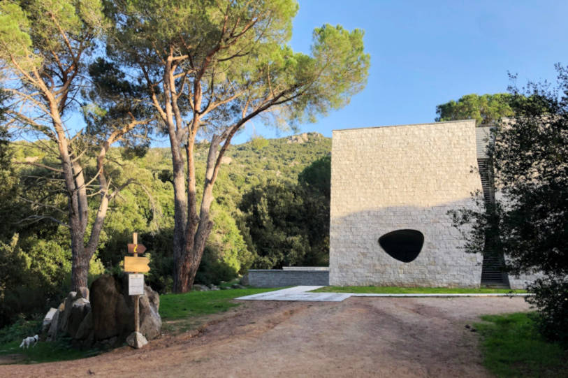 Organic Museum, CEDAP Space - external. Photo courtesy of Organica - Museum of Environmental Art in the Limbara Park